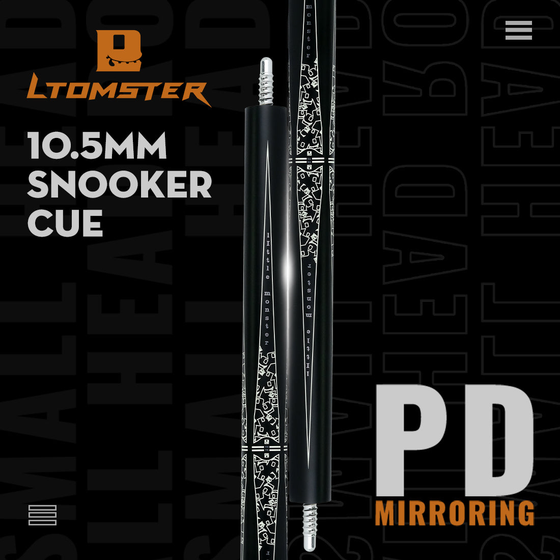 【Little Monster】PD 3/4 Snooker Cue