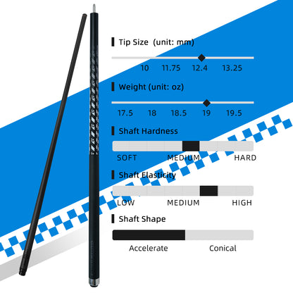 【Little Monster】FCS Carbon Fiber Pool Cue