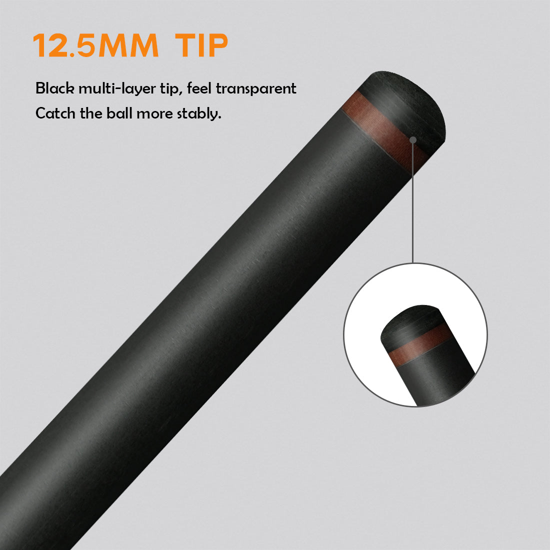 【Little Monster】PQ-2 Carbon Fiber Pool Cue