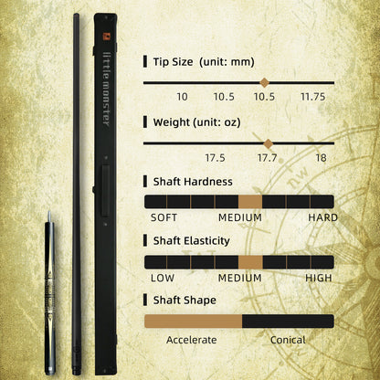 【Little Monster】ZSJ 3/4 Snooker Cue